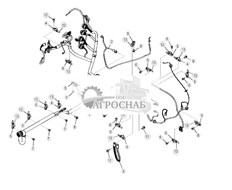 Жгут проводов трансмиссии (219963 - 275524) - ST703290 181.jpg